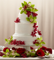 The FTD� Elegant Orchid Cake D�cor