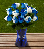 The FTD� Duke University� Blue Devils� Rose Bouquet - 12 Stems