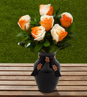 The FTD� Oklahoma State University� Cowboys� Rose Bouquet - 6 Stems