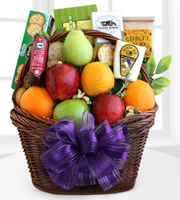 Fruitful Greetings Gourmet Basket - Better
