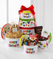 Happy Birthday Tower of Treats