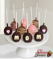 Shari's Berries� Limited Edition Chocolate Dipped Mother's Day Cake Pops - 10 piece