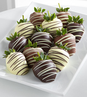 Golden Edibles� Classic Belgian Chocolate Covered Strawberries - Single Dipped