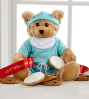 Mrs. Fields� Get Well Scrubs Bear
